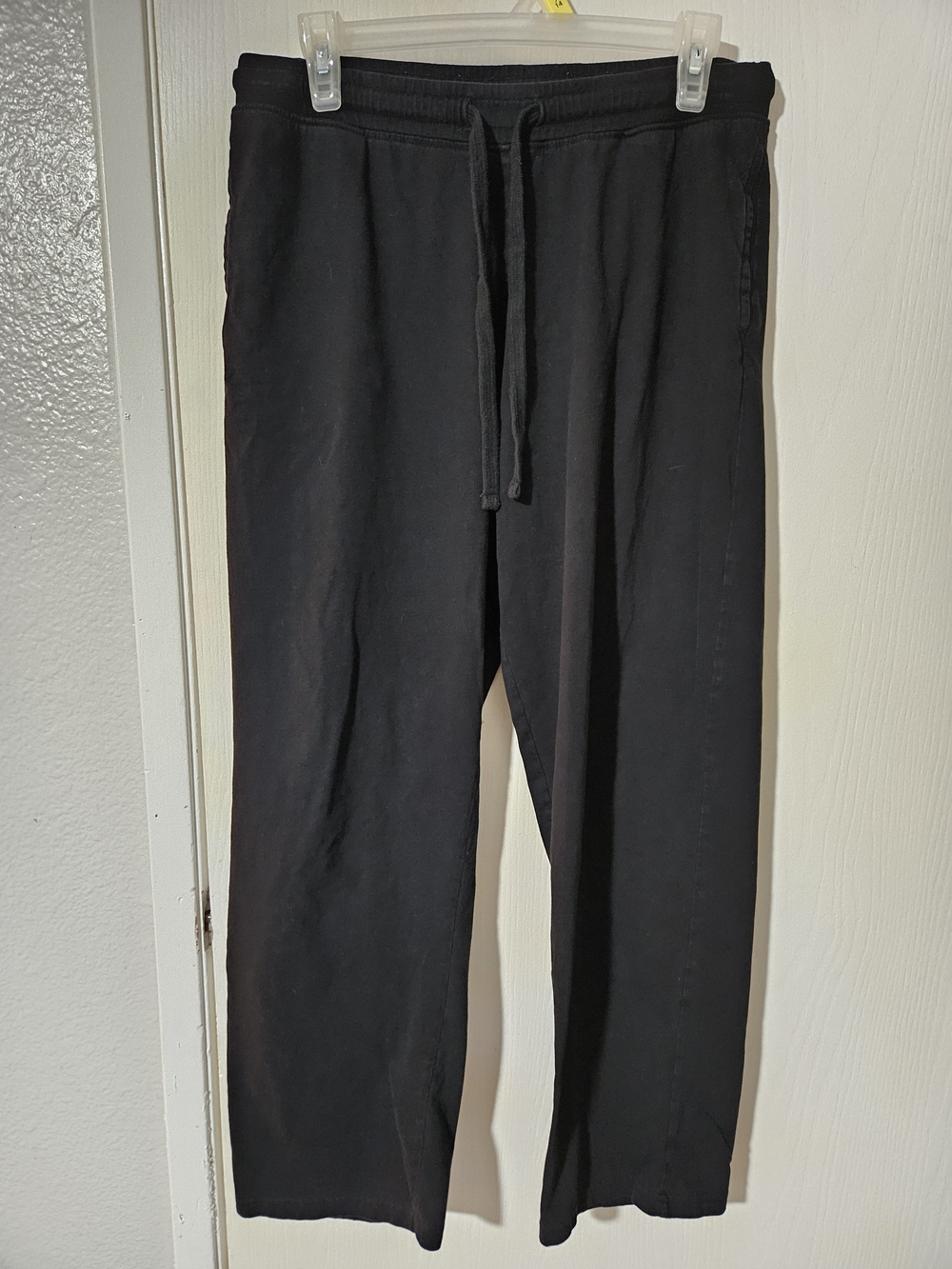 Pact Men's Black Drawstring Joggers